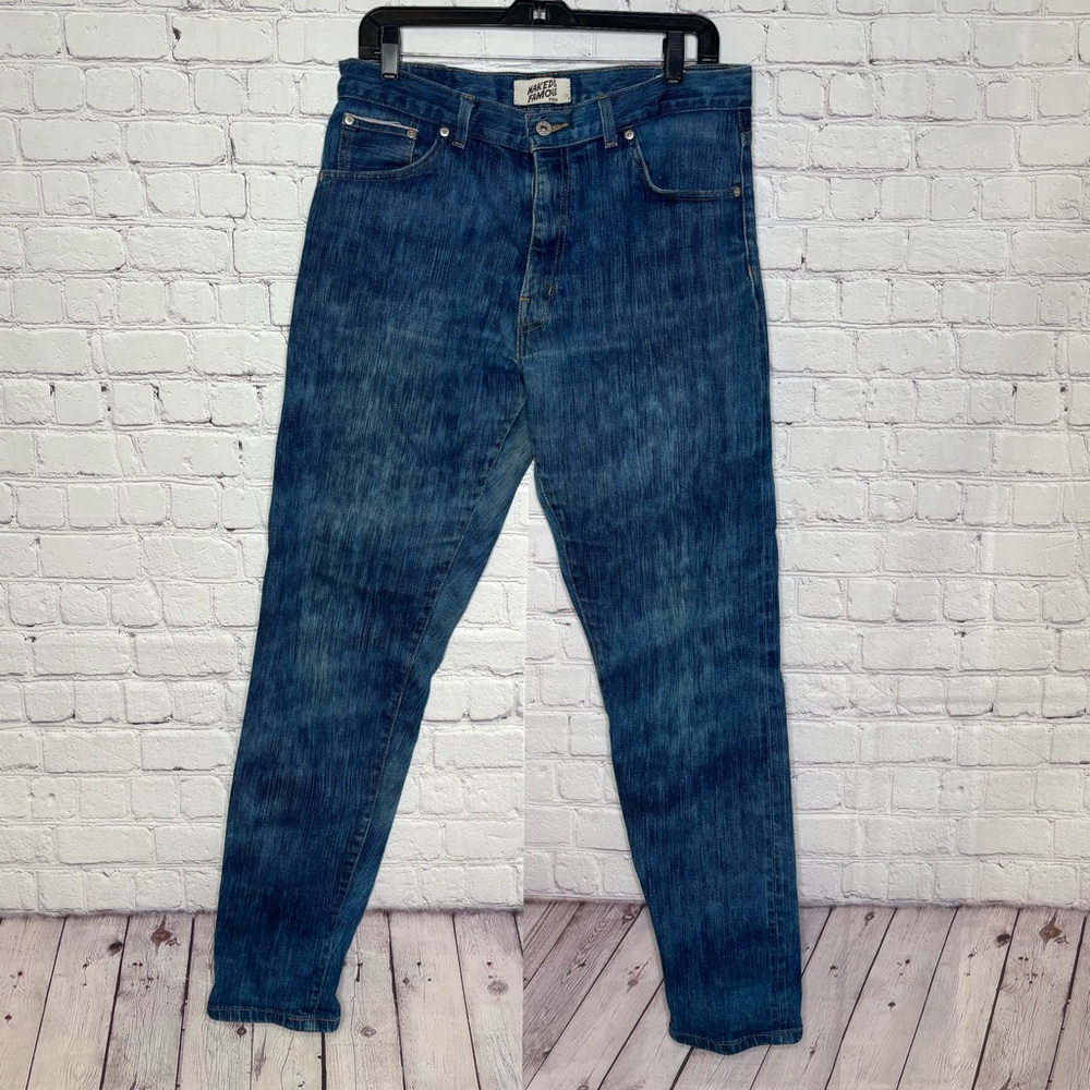 Naked & Famous Kasuri Stretch Selvedge Jeans Style: Max Size 33